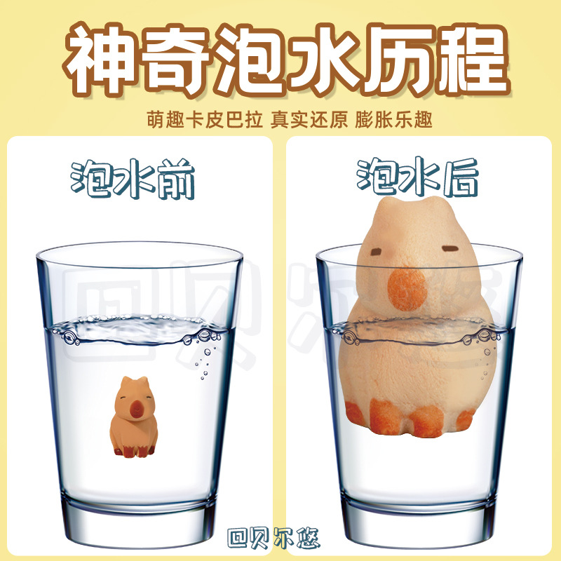 Summer new suction card, water-soaked expansion card, Pilbara bubble, large bead, children's street stall DIY toy, primary school student gift Specification drawing