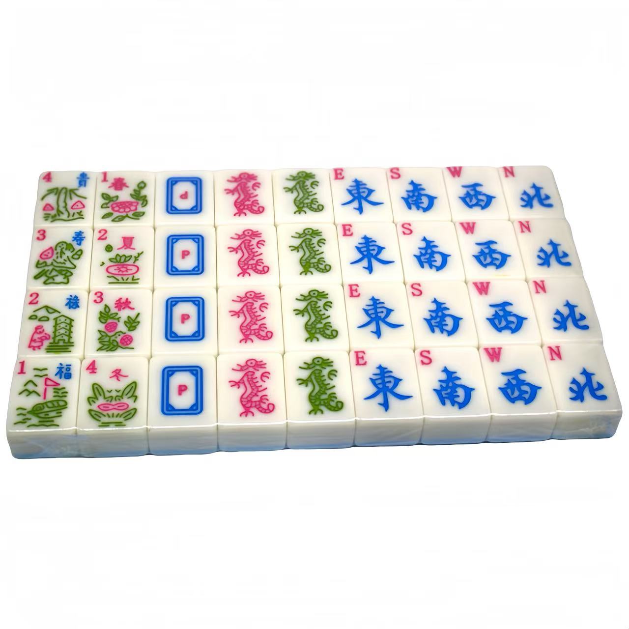 mahjong新款麻将 166张美国麻将 厂家直销 可加工订做详情7