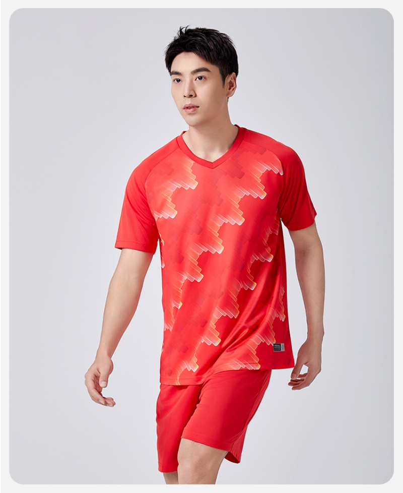 YMZ-M001 football uniform set football training uniform Specification image