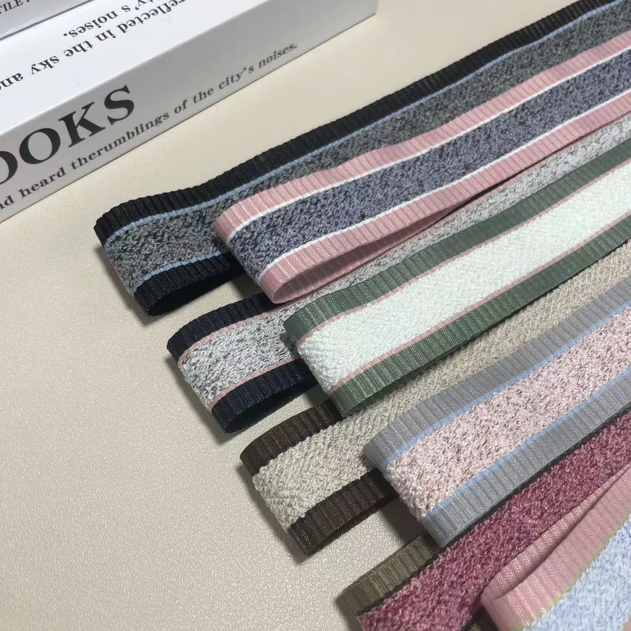 Hl99- Jianjian Fashion Clothing Accessories Cotton And Linen Interlaced Ribbons