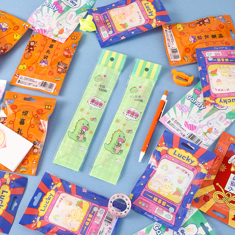Cute stationery blind bags, big gift packs, school supplies, children's small gifts, surprise lucky bags, student small prizes wholesale details Picture