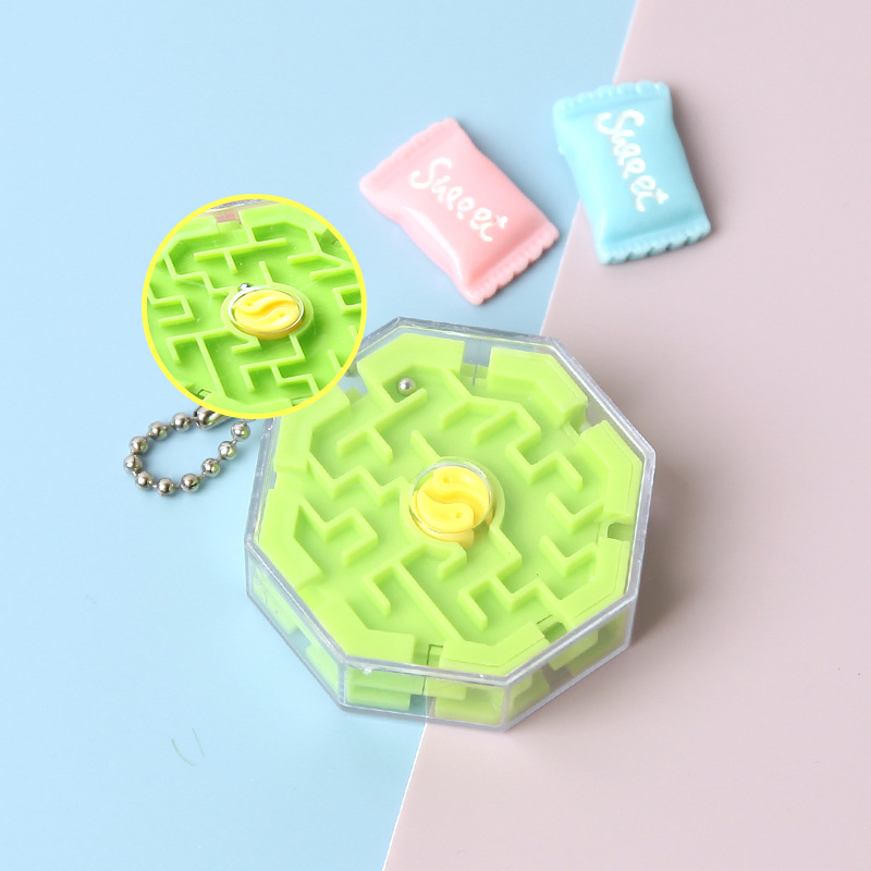 Children's educational toys, concentration training, beading maze, brain development toys, thinking games, backpacks, small pendants Application Scenario