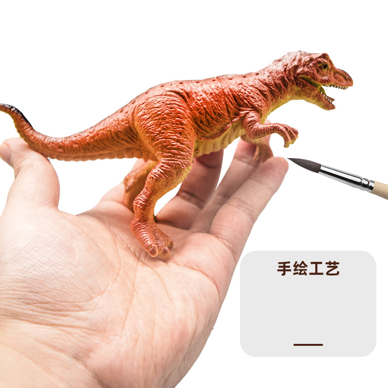 New product: Press to Sound Little dinosaur cross-border toy wholesale in stock, Amazon creative simulation model toy Specification drawing