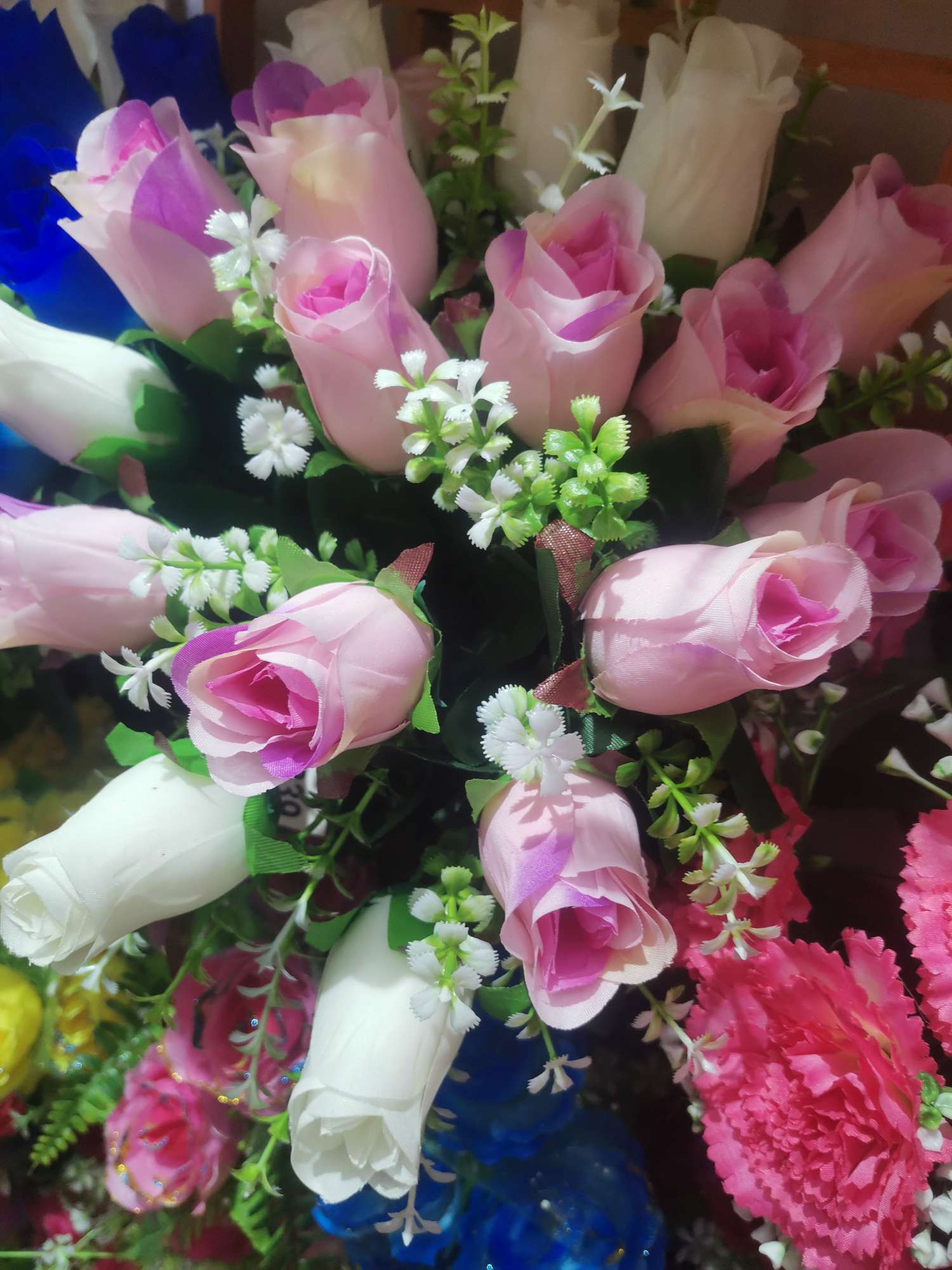 Simulated handicrafts, gift displays, Phalaenopsis simulated petals, dried flowers, sweet potato leaves simulated flowers, gladioli decorative items Item Picture