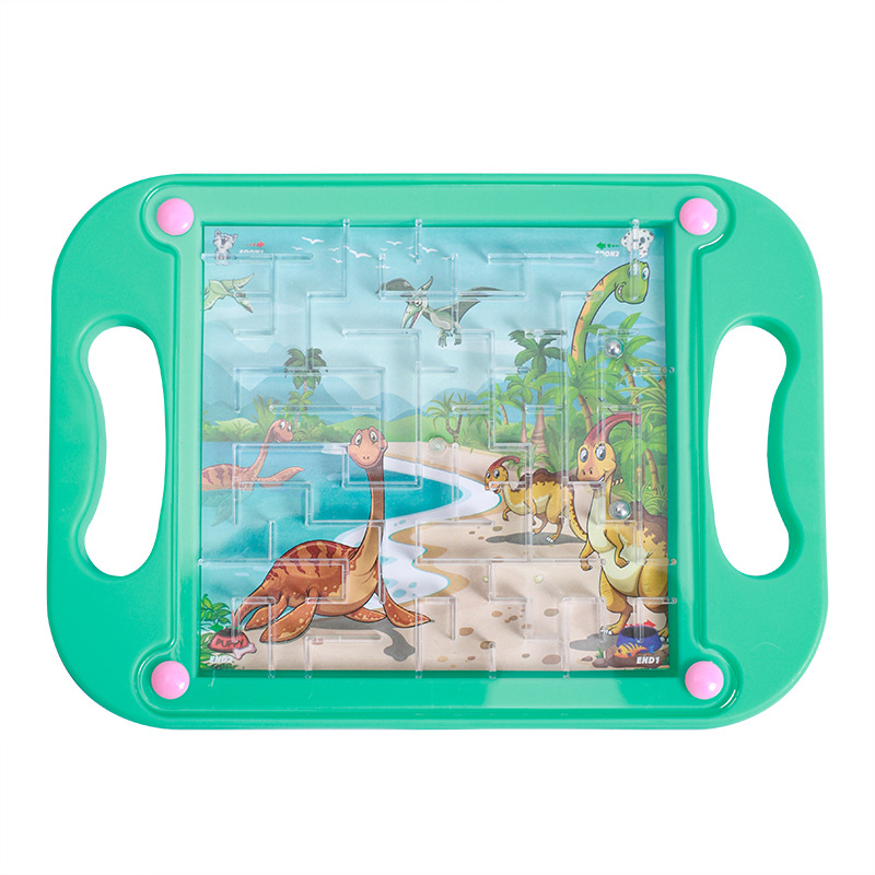 Large-sized children's balance ball board handheld game track maze flat ball walking puzzle toy kindergarten gift Item Picture