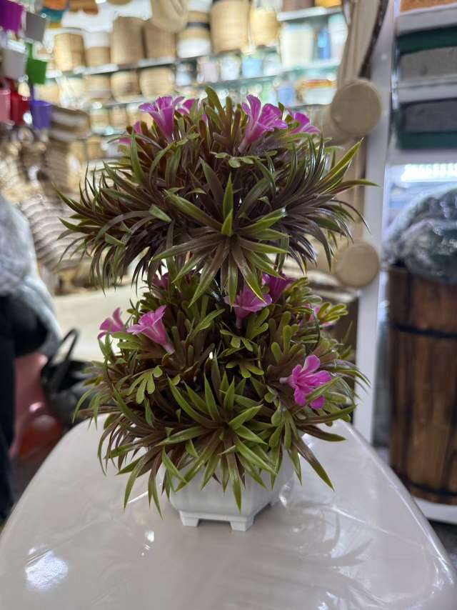 Artificial flower bonsai, plastic