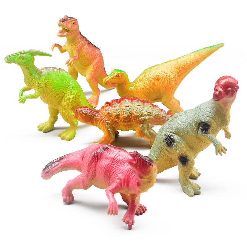 New product: Press to Sound Little dinosaur cross-border toy wholesale in stock, Amazon creative simulation model toy Item Picture