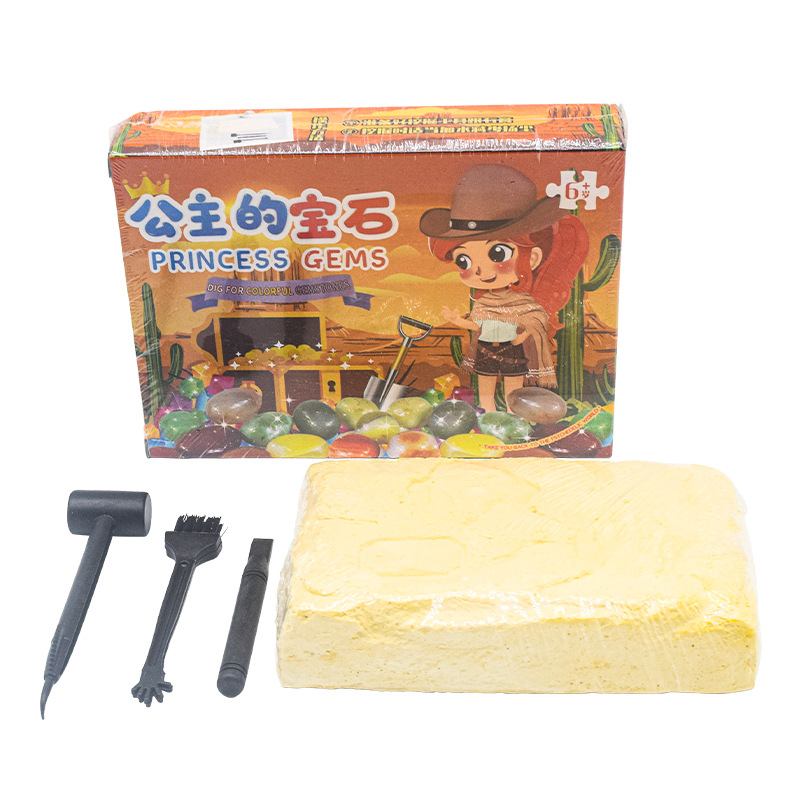 Cross-border new product multi-gemstone mining 2022 New style educational, patient cultivation, casual baby handcrafted gift Item Picture