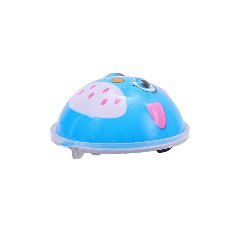Wholesale of cartoon semi-circular rebound cars, inertial mini animals, rebound cars, fun egg small toys, and children's prizes Item Picture