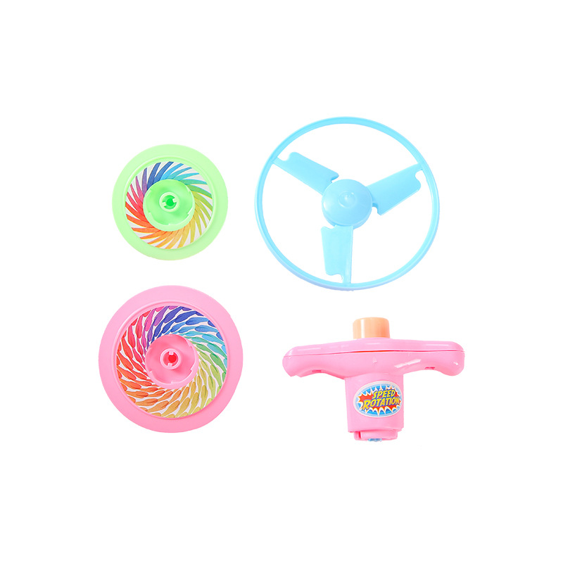 Colorful luminous cyclone top, student intelligence toy, rotating top, children's outdoor torque frisbee toy gift Item Picture
