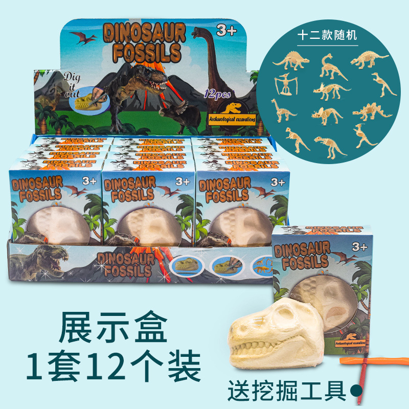 Dinosaur skeleton Excavation Children's toys 2022 New Creative diy Baby intelligence Development Handmade toys Application Scenario