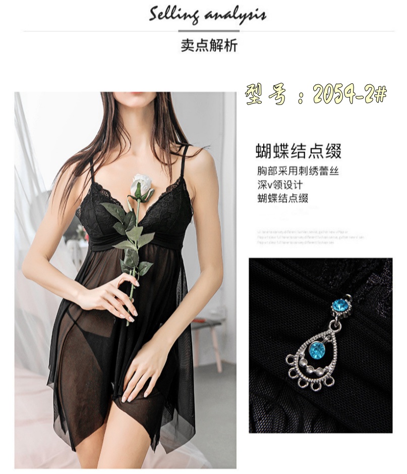 睡衣女透视性感/睡衣/性感睡衣/内衣情趣用品/成人用品女透视性感产品图