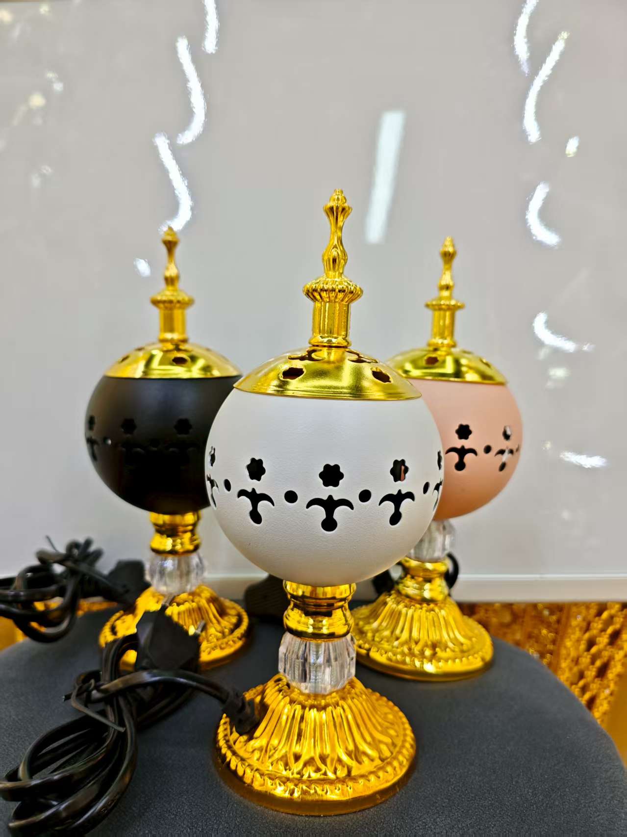 景德镇工艺品装饰器皿电镀多肉果盒微观景观摆件铁线工艺品铁线工艺品微观景观摆件产品图