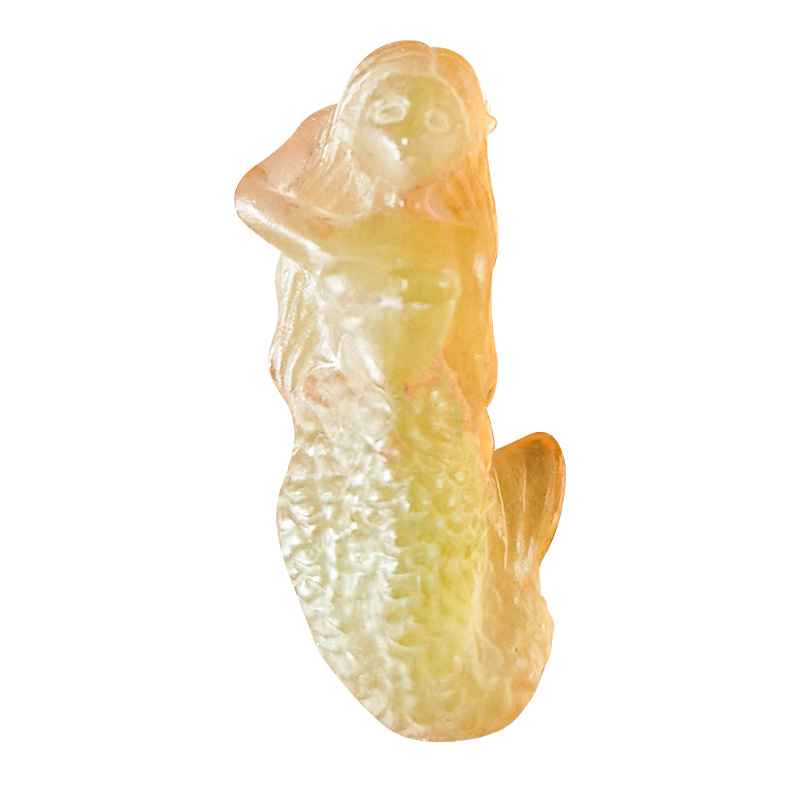 Children's archaeological excavation toys, simulation fossil mermaid models, mermaid science popularization gypsum treasure hunting toys, blind boxes Item Picture
