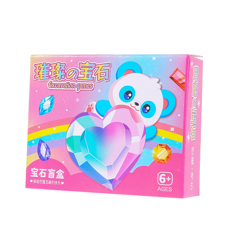 The Love Gemstone Archaeological Excavation Toy Kindergarten gave gifts to all the students in the class. The children excavated gemstones through archaeological excavation Item Picture