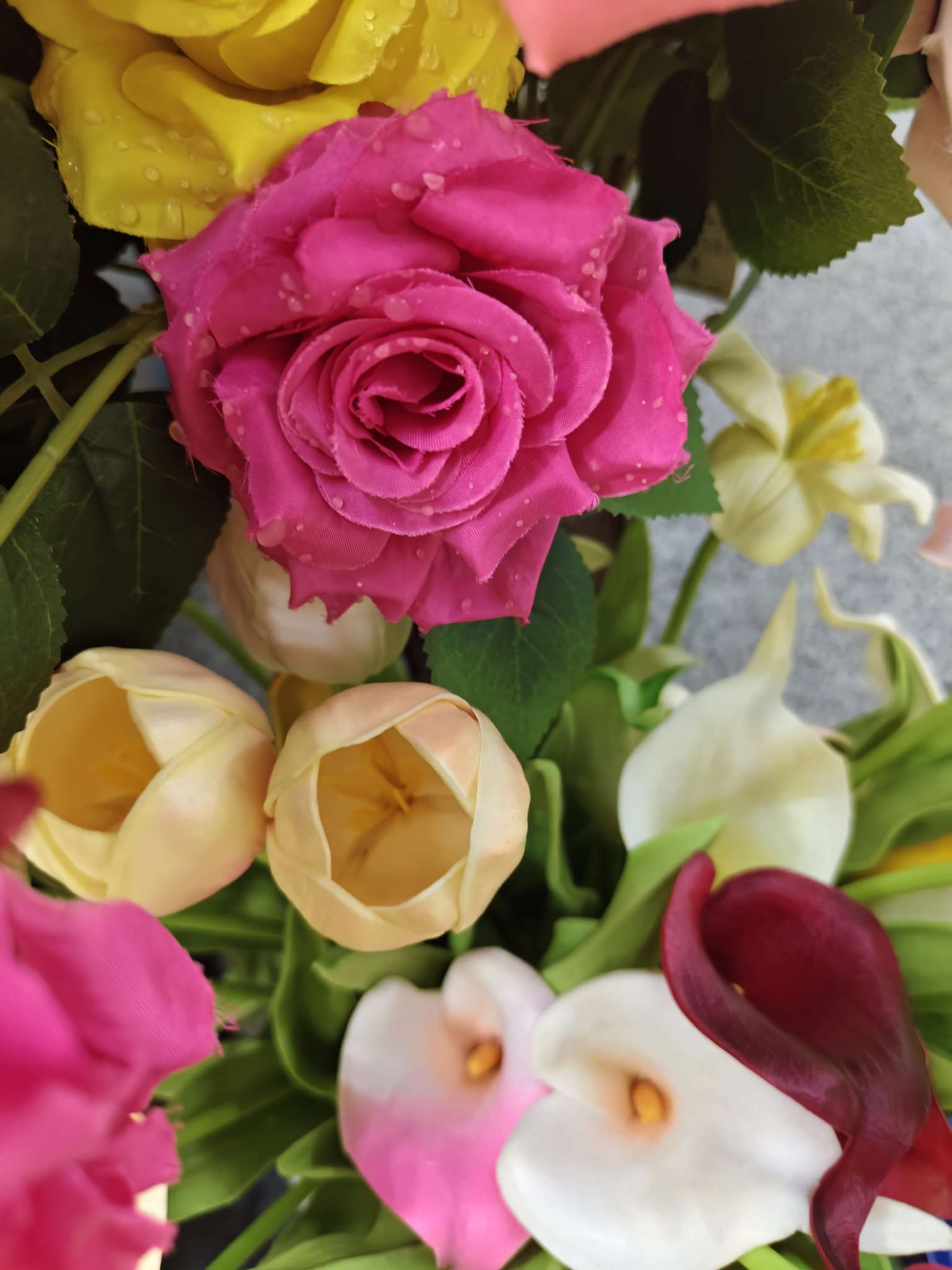 仿真花瓣实物图