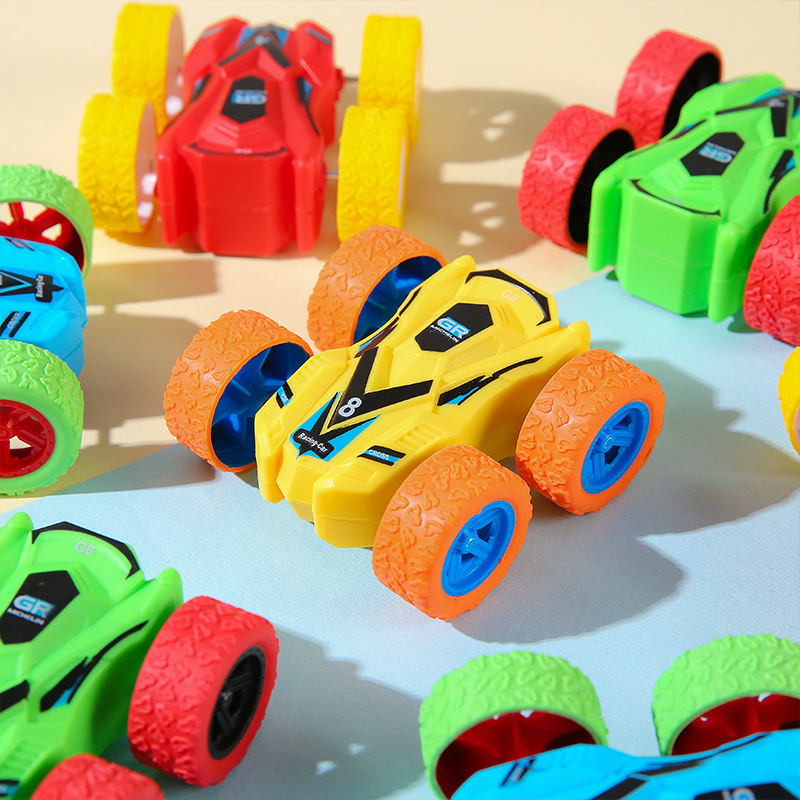 Driving inertia double-sided graffiti off-road vehicle simulation off-road boy gift stunt model anti-drop children's toy details Picture