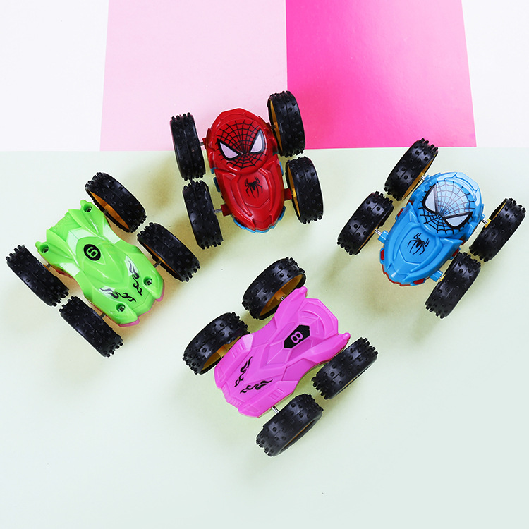 Inertial double-sided dump trucks, durable 360 toy cars, steering rebound cars, children's gifts, toys wholesale street stalls are hot Specification drawing