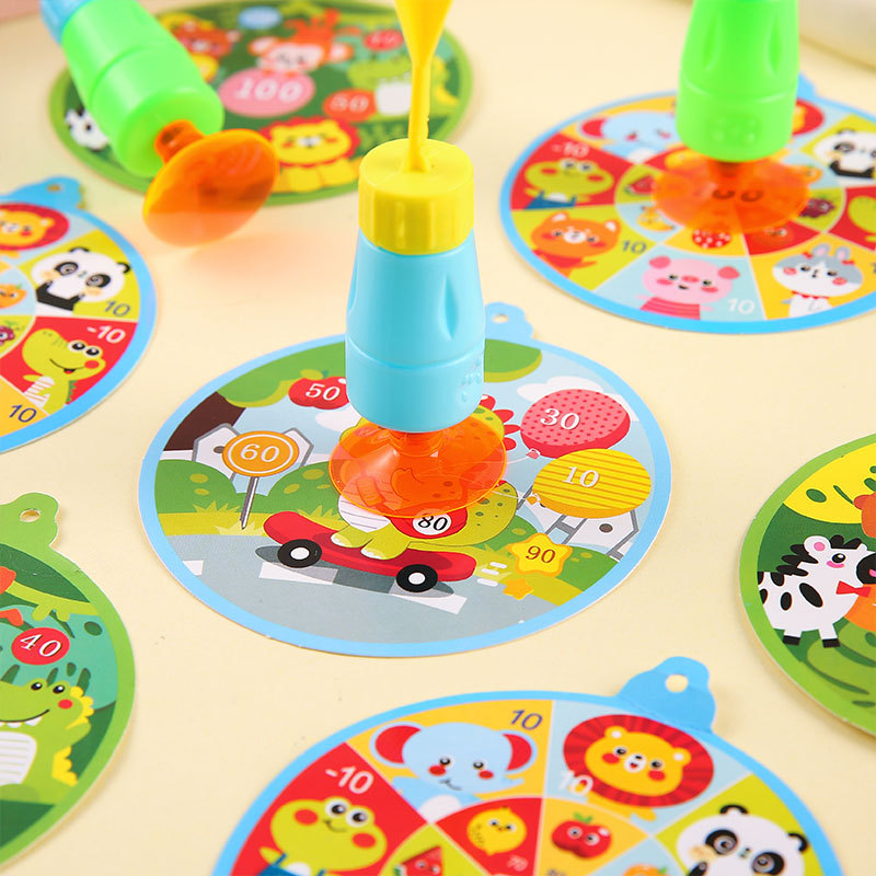Children's small toys, suction cups, flying needles, darts, street stall gifts, children's toy hanging boards, matching gifts for kindergartens details Picture