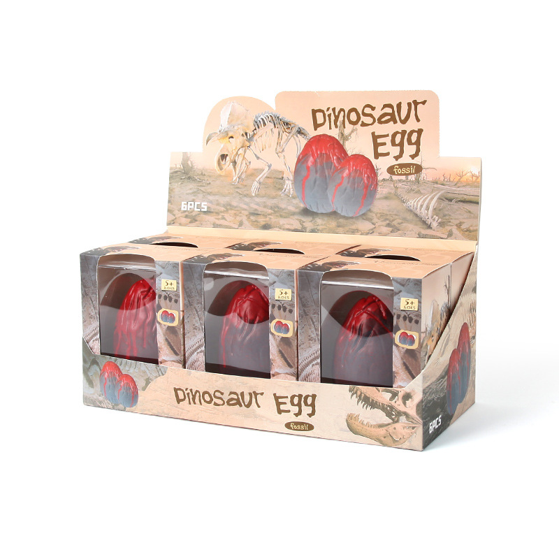 Dinosaur model children's toys for training, grasping, absorbing water and growing, dinosaur eggs, shell-breaking dragon skeleton, toys for boys and girls Item Picture