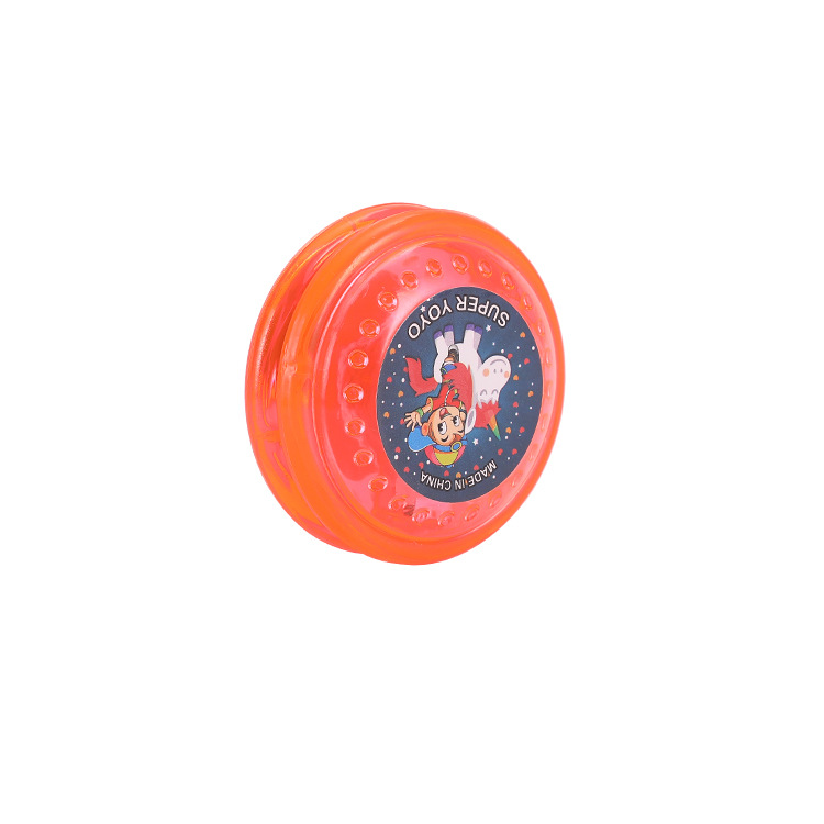 Children's toys, luminous yo-yos, electronic plastic, LED flashing pull cord, luminous yo-yos, kindergarten gifts Item Picture