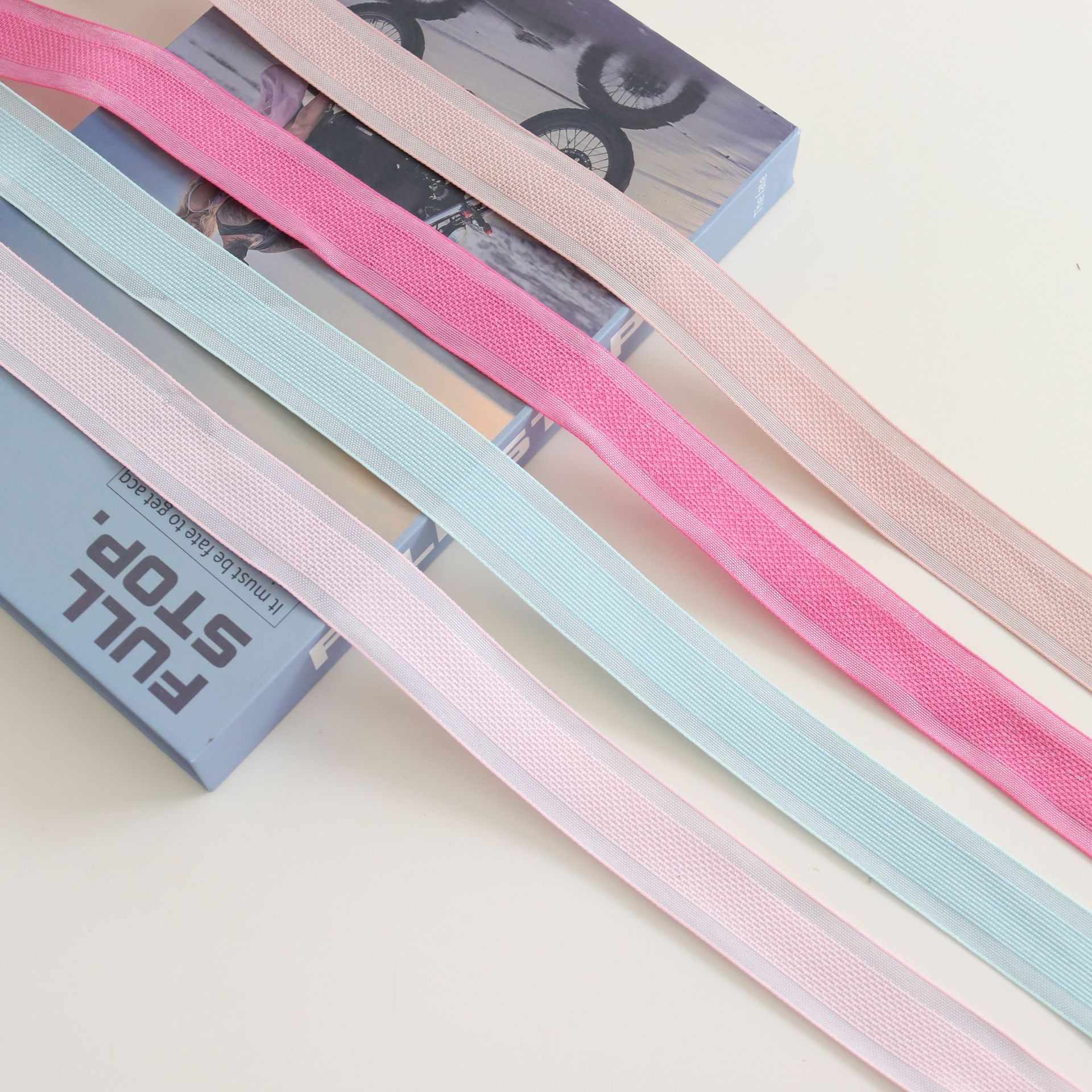 Nt585- Jianjian Fashion Clothing Accessories Cotton And Double-Sided Scallion Thread Tape