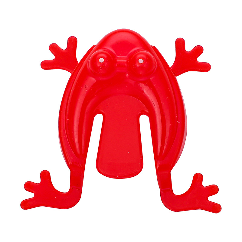 Plastic bouncing little frogs, jumping frogs, children's educational toys, classic and nostalgic, naughty frogs for boys and girls, lonely street stalls Item Picture