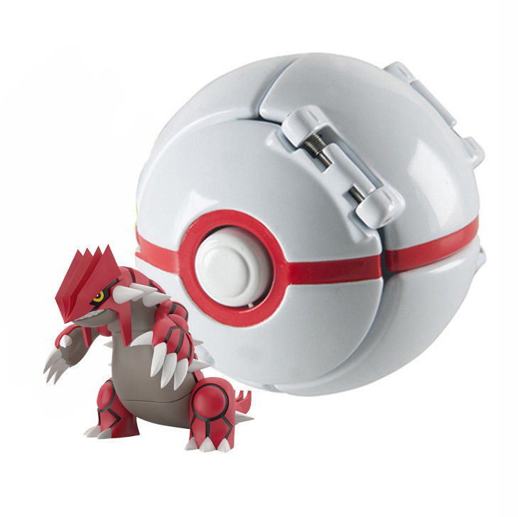Pokemon Flip Pet Poke Ball, Mewtwo Spitfire Dragon, Johnny's Pocket Monster Pokeball model toy Application Scenario