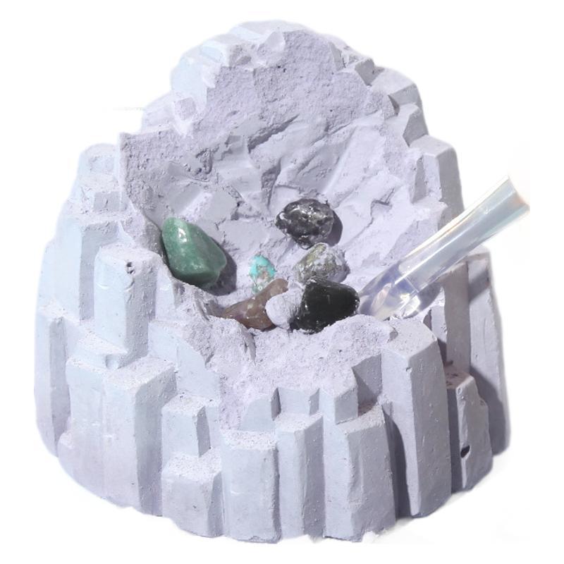 Archaeological excavation blind box, volcanic ore, creative and educational diy, gemstone, gypsum treasure hunt, children's small toys wholesale Item Picture