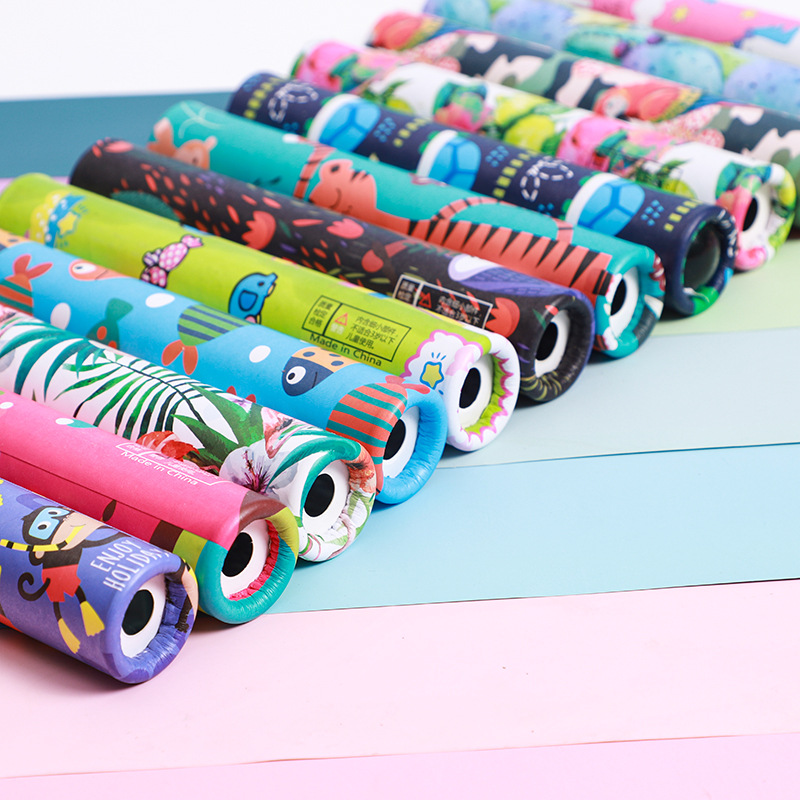 Small magical viewing, head-turning kaleidoscope, children's educational toys, classic early education toys, scientific experiment creativity details Picture
