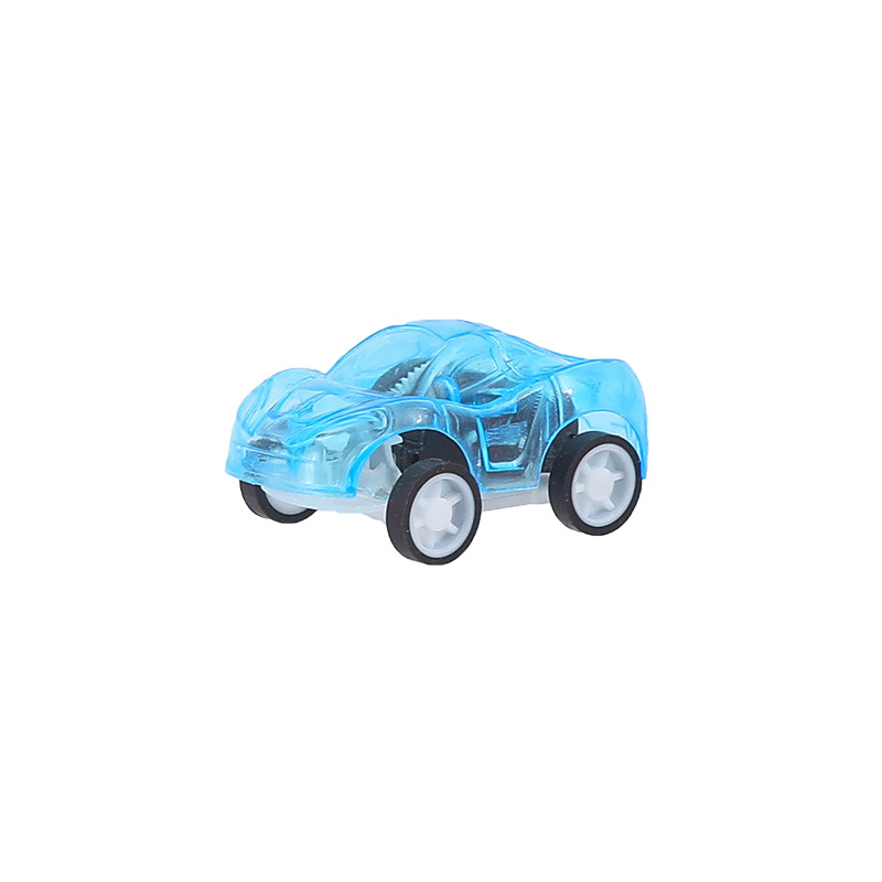 The creative mini plastic toy car, the Huili car, is a transparent and exquisite model for boys, children and babies Item Picture