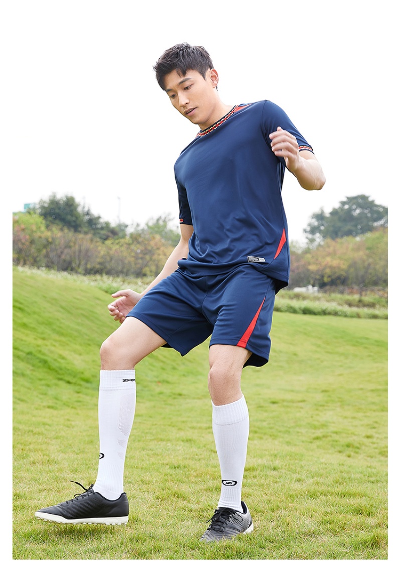 YMZ-M005足球服套装足球训练服球衣详情8