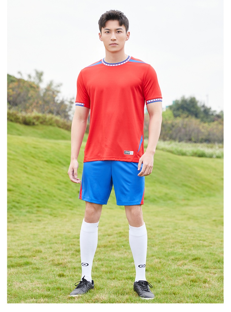 YMZ-M005 football uniform set, football training uniform jersey