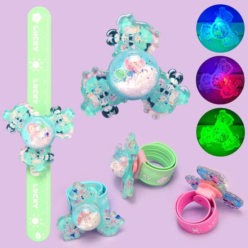 陀螺啪啪圈带灯手环