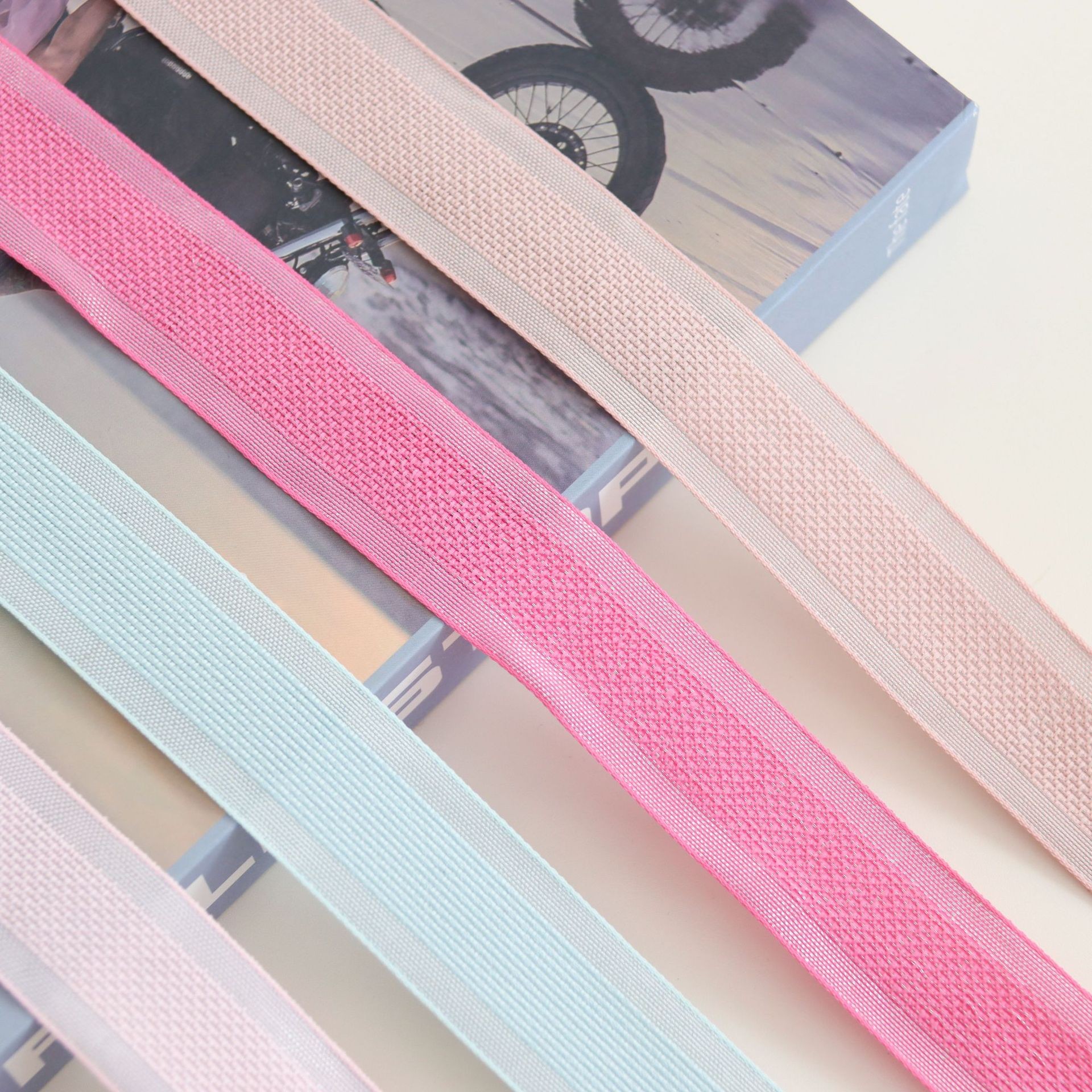 Nt585- Jianjian Fashion Clothing Accessories Cotton And Double-Sided Scallion Thread Tape details Picture