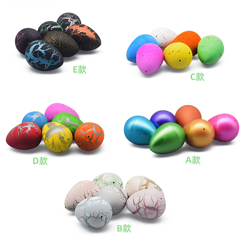 Simulation model, fun dinosaur egg wholesale, new children's toys, large dinosaur egg soaked in water for hatching Application Scenario