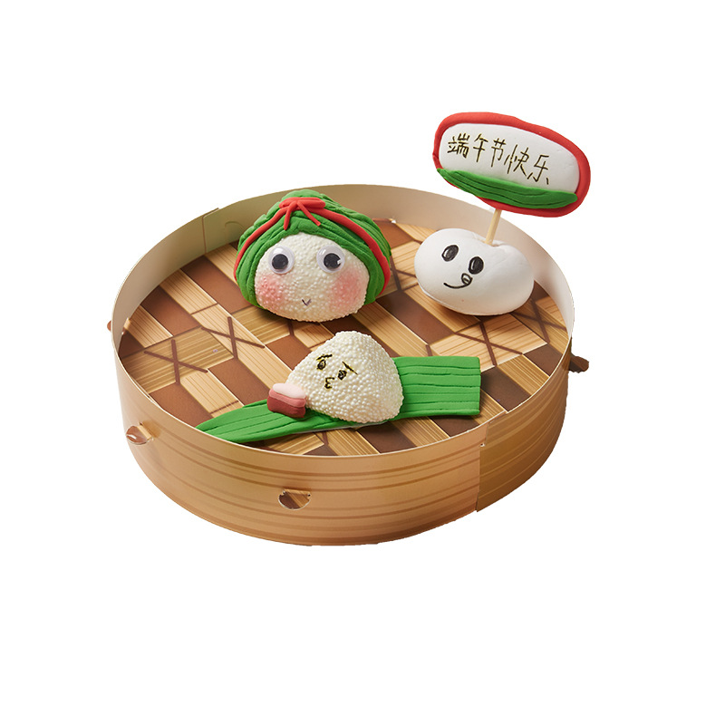 Dragon Boat Festival gifts, children's educational toys, diy handicrafts, clay expressions, zongzi materials, kindergarten activity decorations Item Picture
