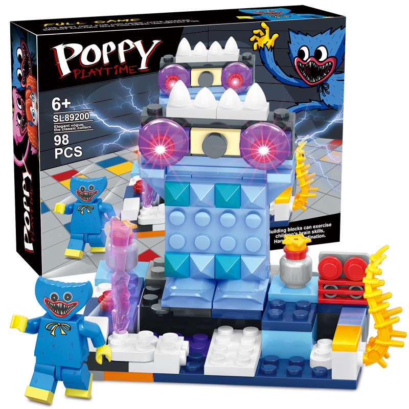 Children's toy assembly, Bobby game time, building block minifigures, boy and girl gifts, cross-border foreign trade details Picture