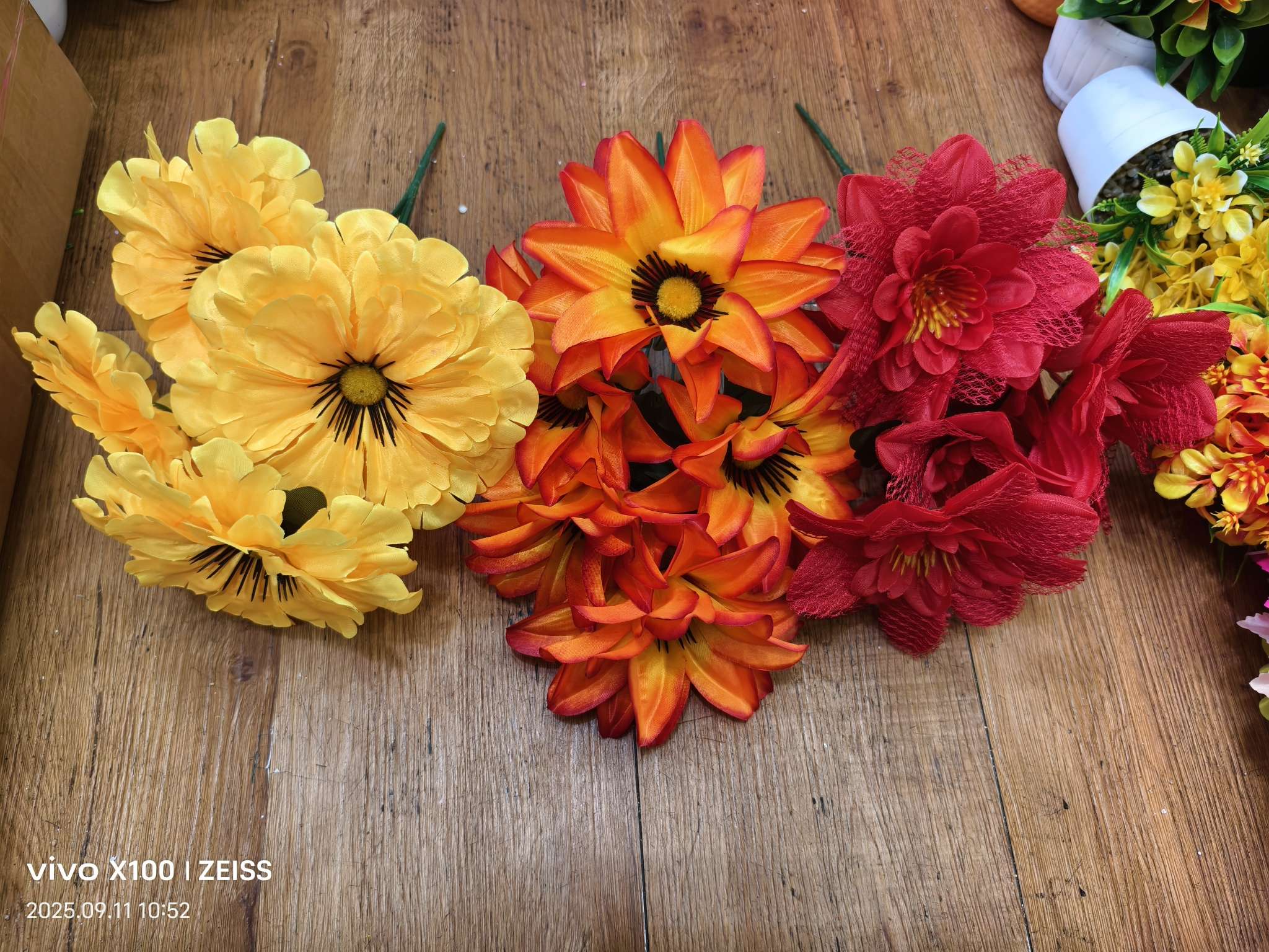 仿真工艺品礼品蝴蝶兰地瓜叶干花摆设仿真花瓣仿真花剑兰装饰品详情图3