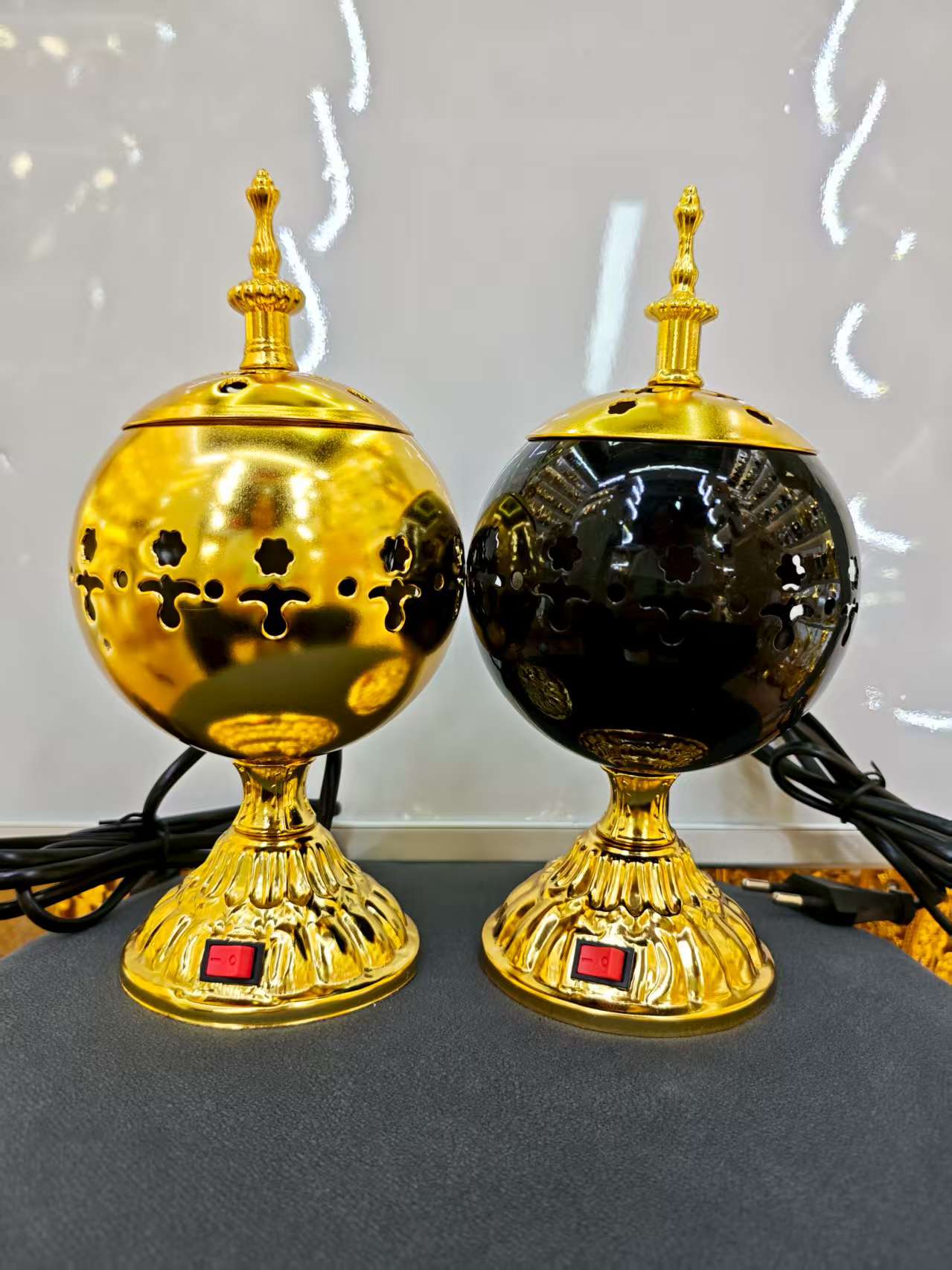 景德镇工艺品装饰器皿电镀多肉果盒微观景观摆件铁线工艺品铁线工艺品微观景观摆件细节图