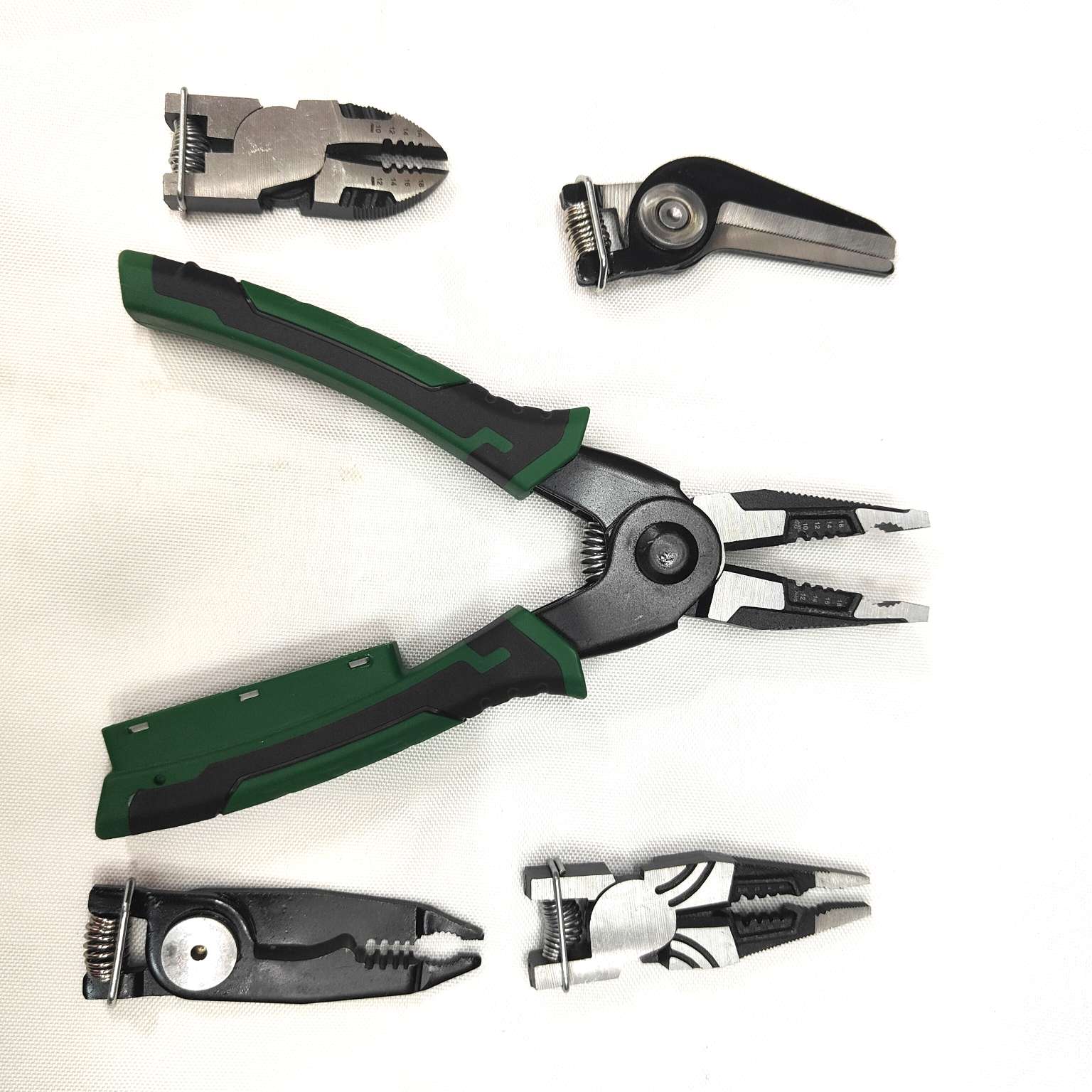 多用钳换头多种铁皮剪切电线剥皮端子压接测电家用电工详情9