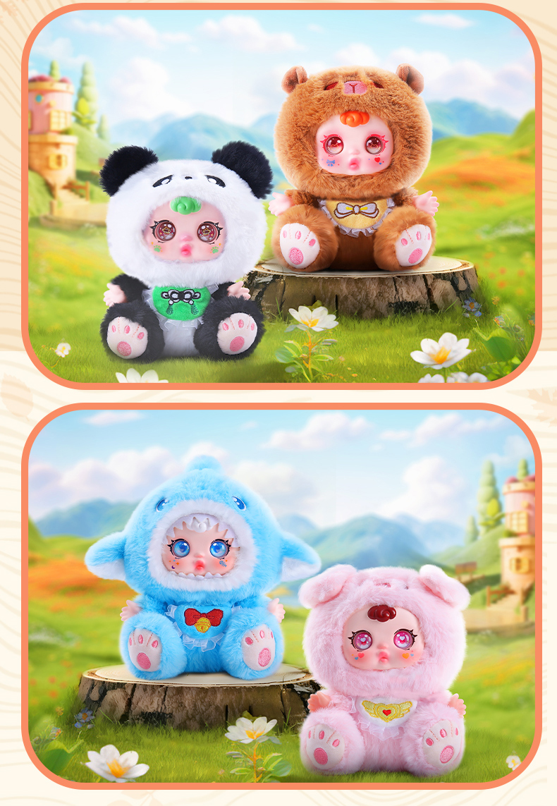 新款热卖海蒂的森林派对搪胶-毛绒公仔挂件盲盒儿童玩具摆件节日礼品详情7