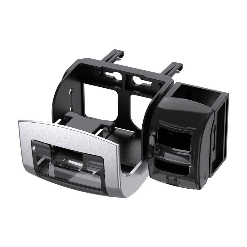 舜威工厂车用饮料架车载水杯支架多功能支架汽车空调口出风口杯架产品图