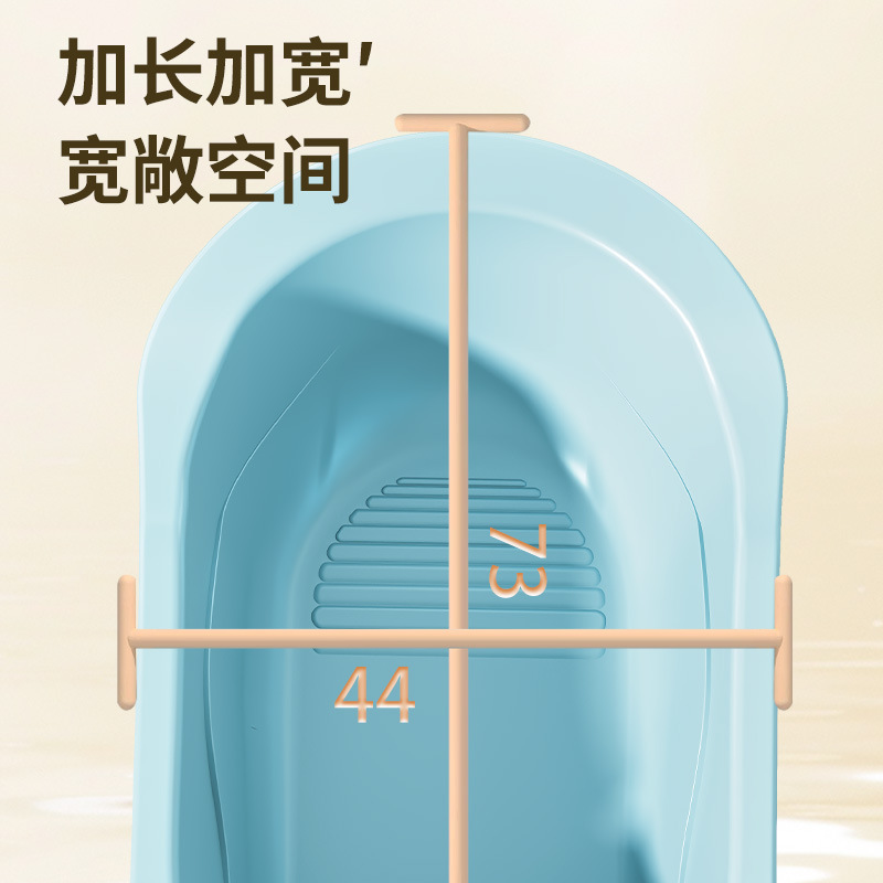 婴儿浴盆/浴盆/带灯鱼陪孩子洗澡/婴儿用品/宝宝站立洗澡神器细节图