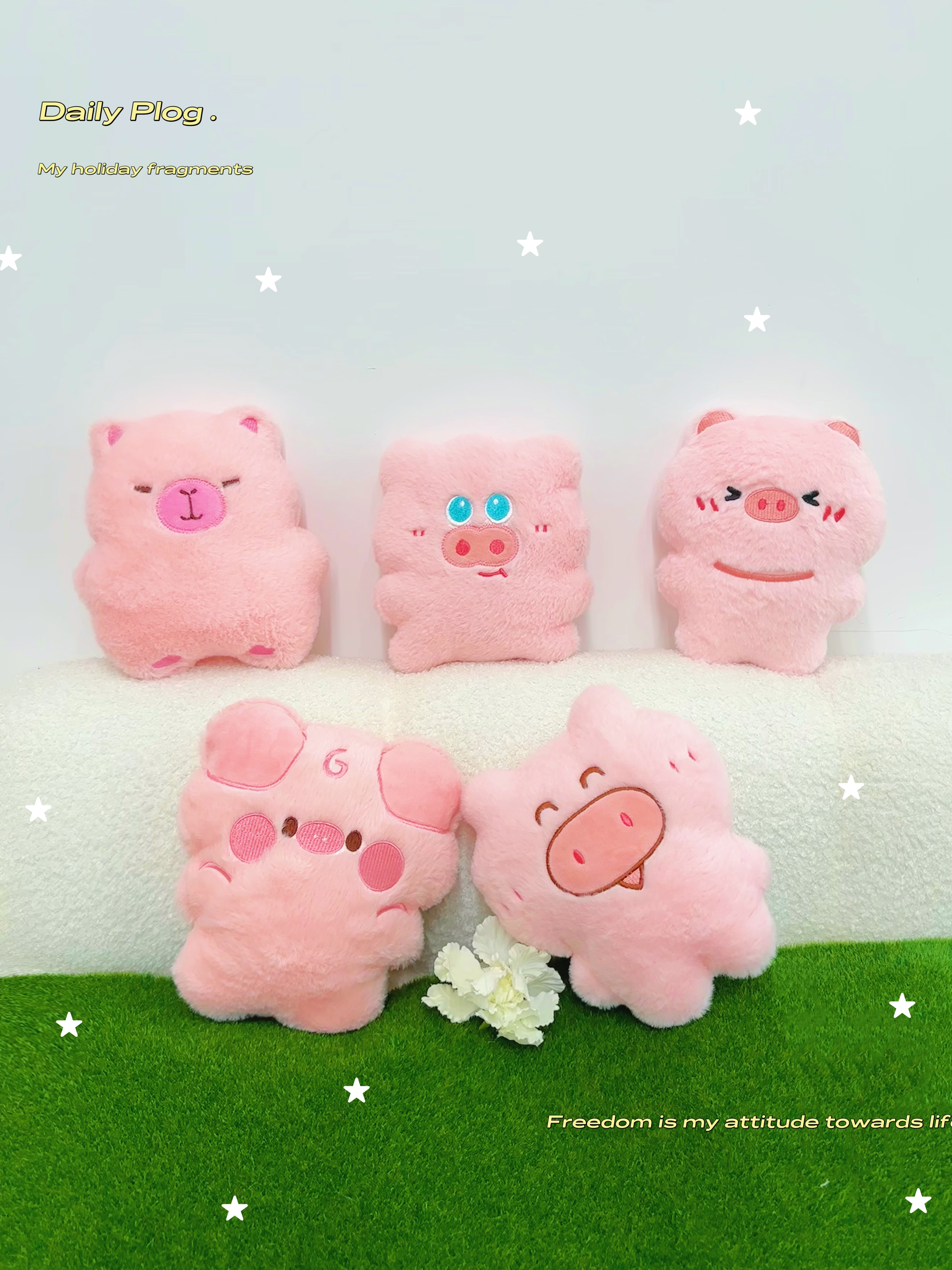 Soothing dolls, soft plush toys, cute and adorable, safe and non-toxic, suitable toy gifts for children Specification image
