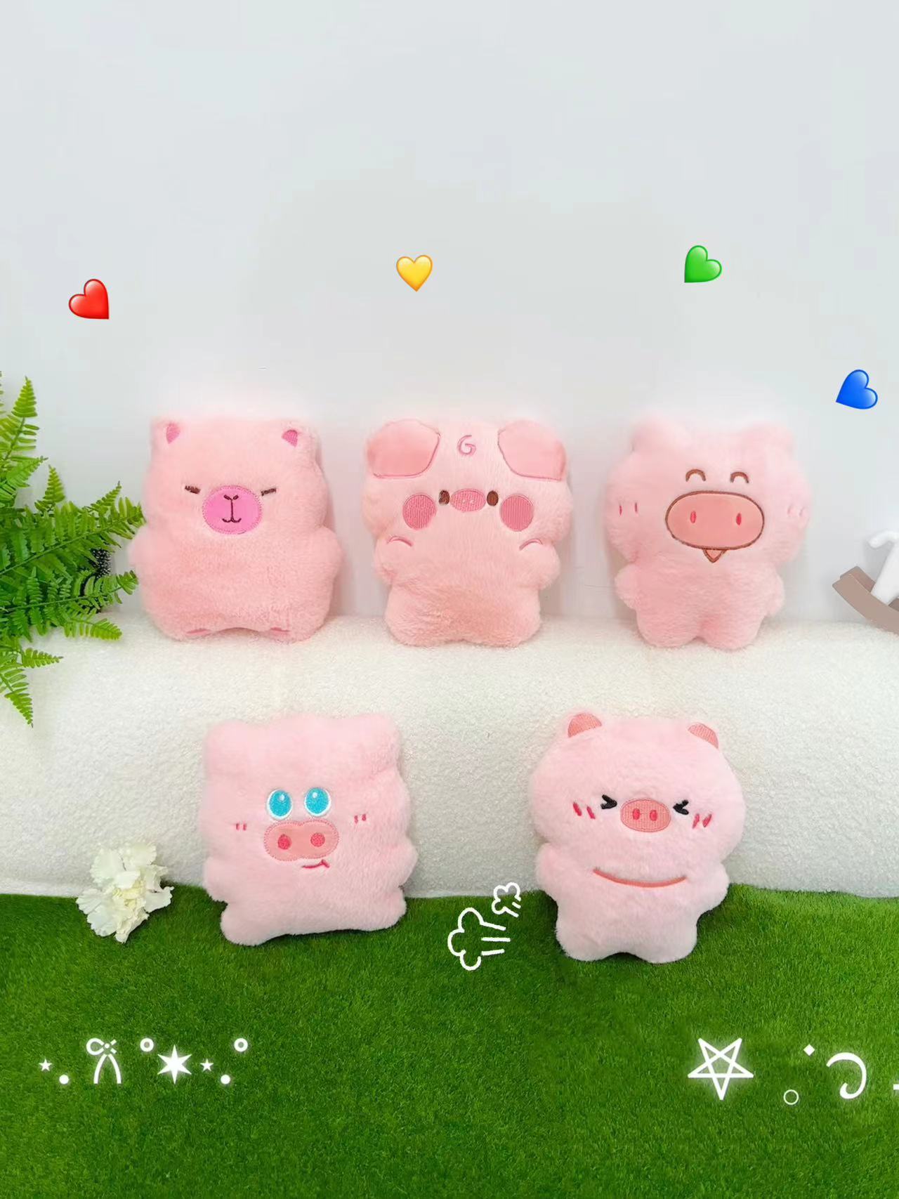  安抚玩偶 软体毛绒玩具 萌趣可爱 安全无毒 适合孩子的玩具礼物