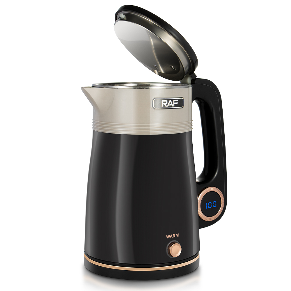 RAF European standard cross-border electric kettle, visible household insulated kettle, 2.5L automatic power-off, large-capacity kettle Specification drawing