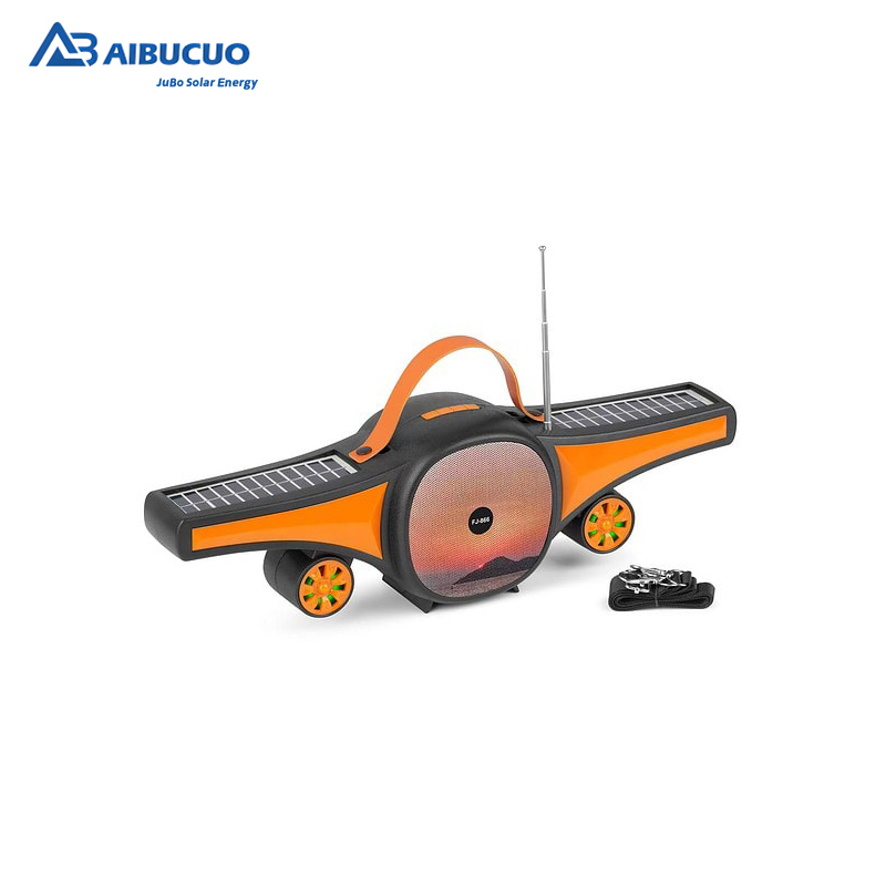 AIBUCUO Hublot FJ866 Black/red/blue/Orange Solar Bluetooth speaker radio with light function AIBUCUO Bluetooth speaker audio system Application Scenario