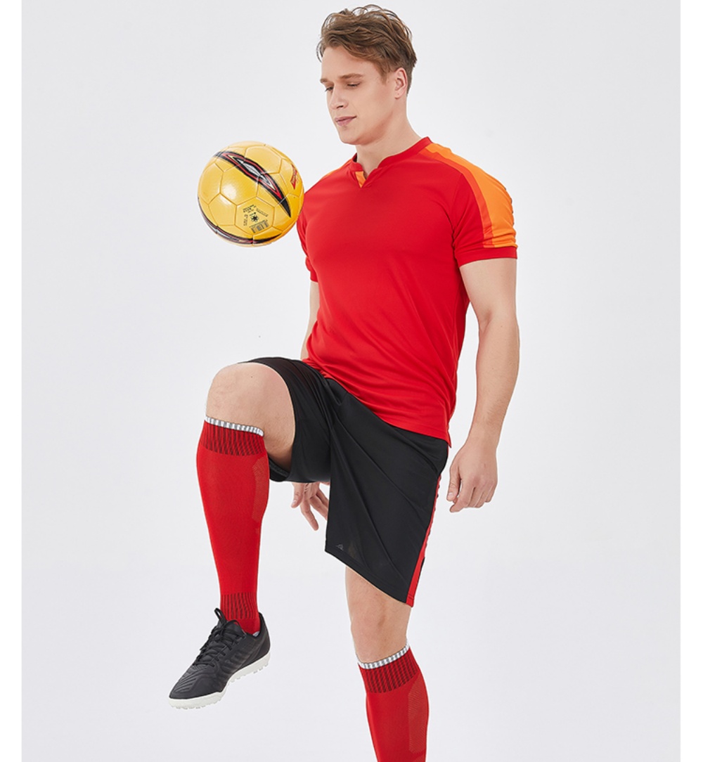 YMZ-2401 football uniform set, football training uniform jersey, World Cup jersey jersey, football clothing, football uniform sportswear Specification image