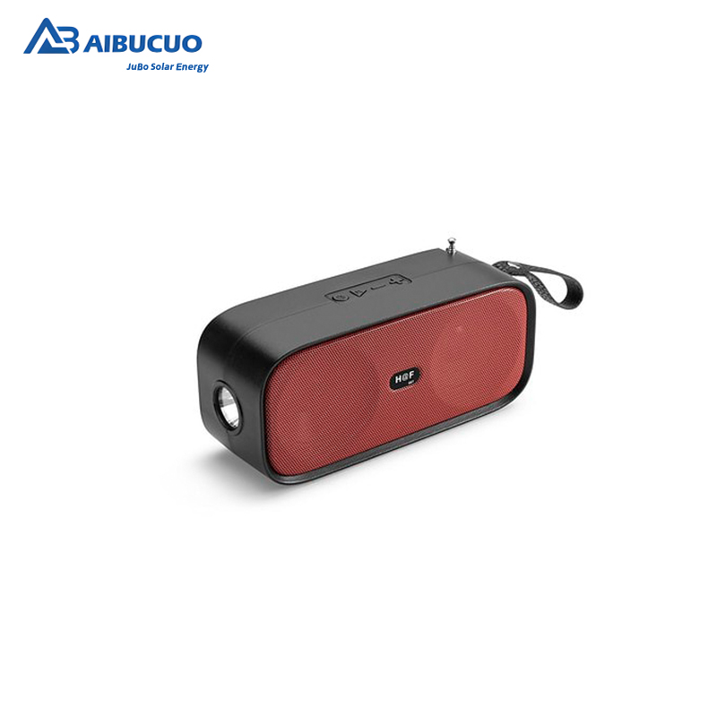 AIBUCUO Jubo HF007 Black/Red/Blue Solar Bluetooth Speaker Radio with Light function AIBUCUO Application Scenario